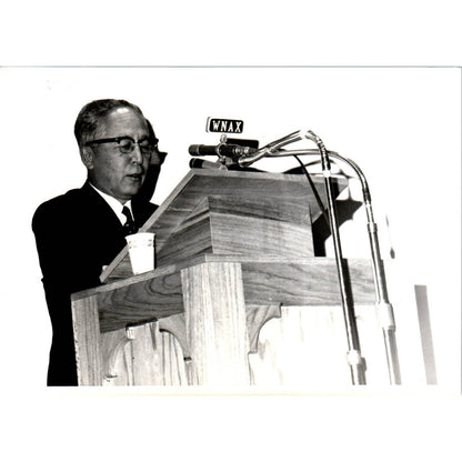 Ryuji Takeuchi Japan Ambassador Yankton College Convocation 1966 Photo TK1-P5