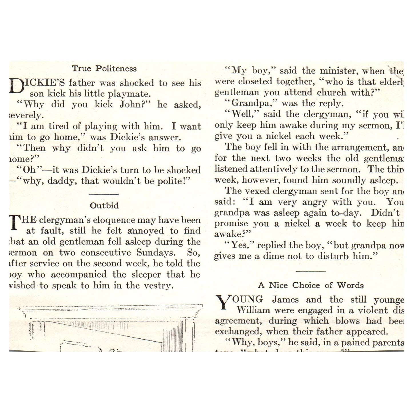 Political Cartoon Comic The Sportsman's Progress - 1921 Original Ad TJ7-S