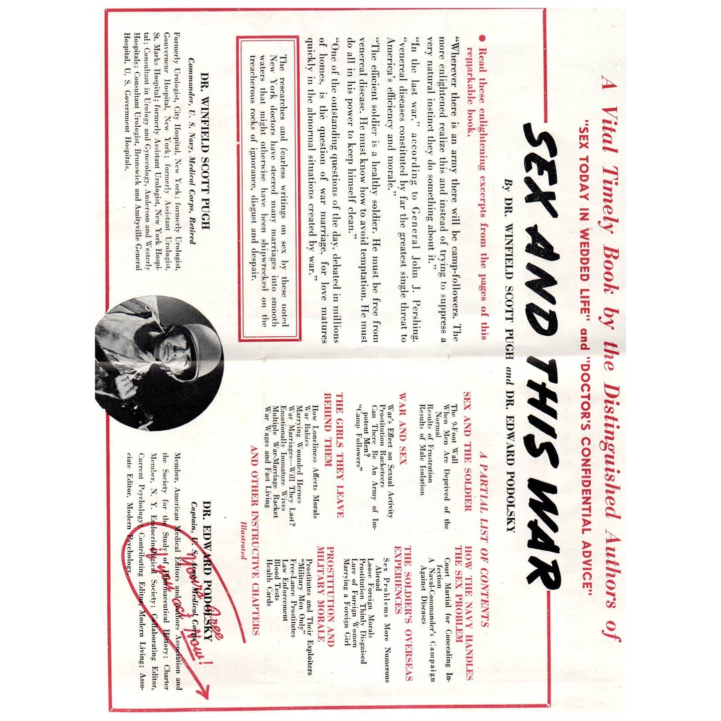 1940s WWII Leaflet War and Morals / Sex and the War SF3-5