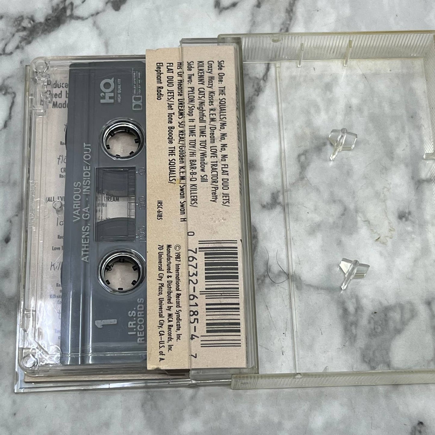 Athens GA - Inside Out Music from the Movie Cassette Tape TJ5-73