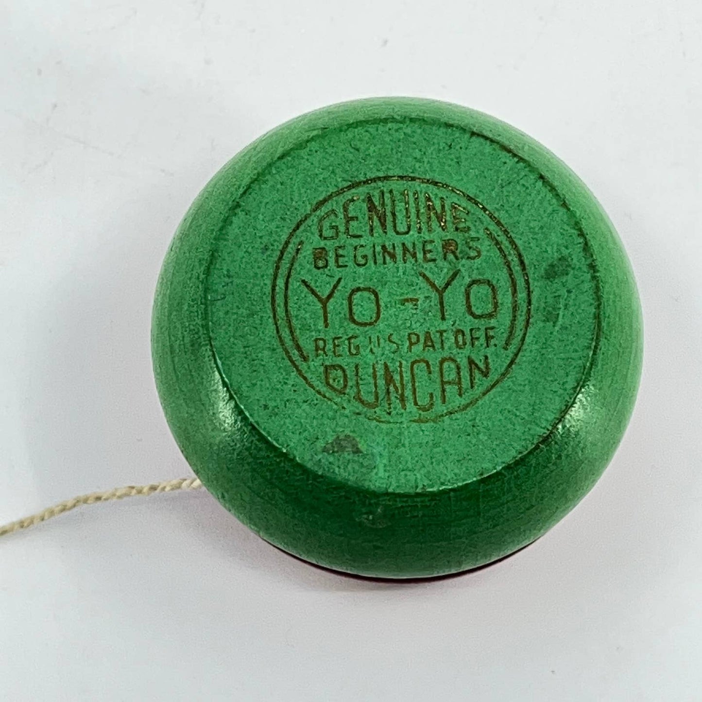Vintage Wooden Duncan Small Beginners Yo-Yo Working Yoyo Top TE3