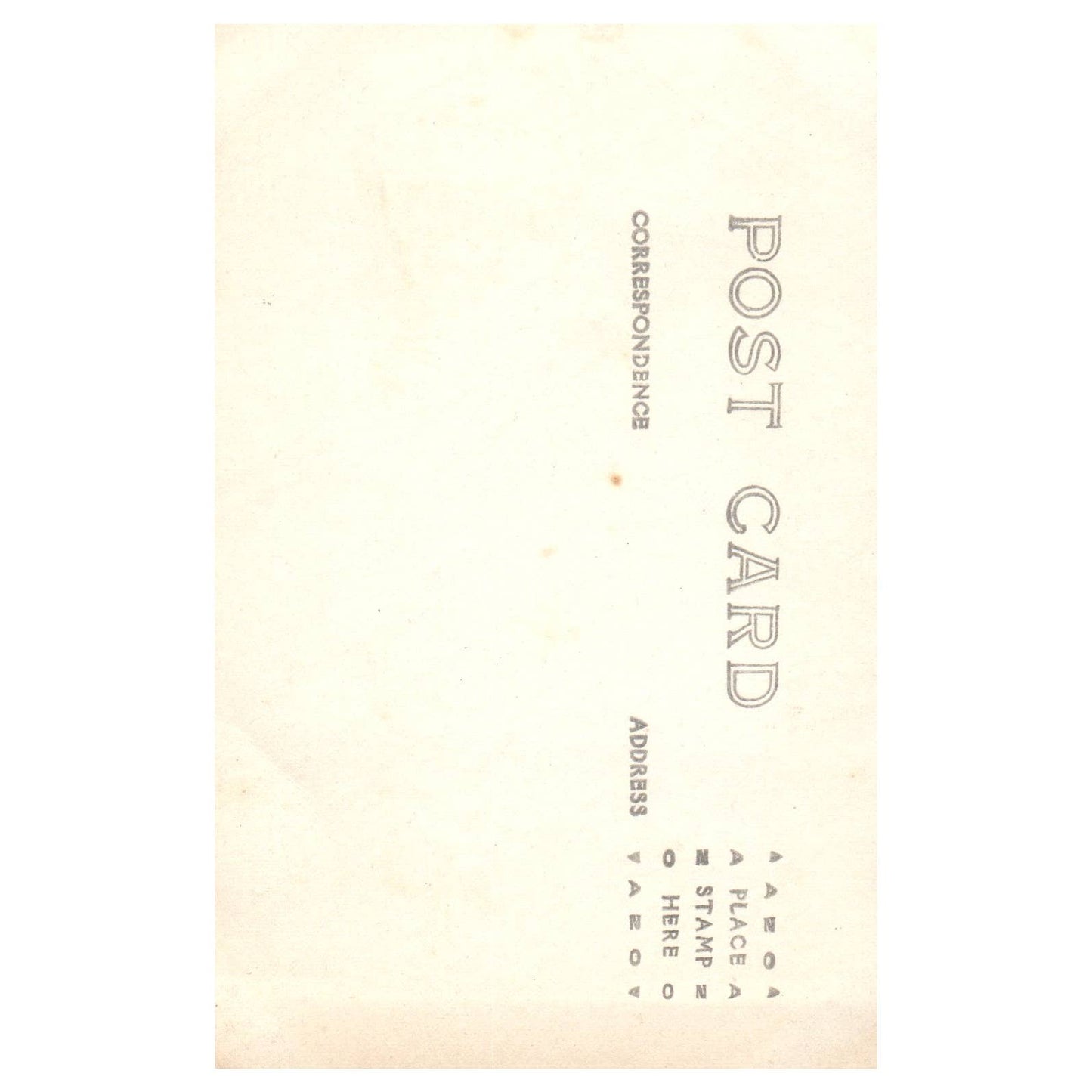 WWI Era Navy Soldier Portrait - Original Postcard RPPC TJ8-4