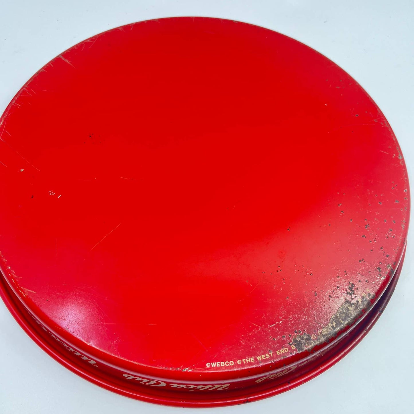 WEBCO Schultz and Dooley Metal Tray 13” Utica Club NY TF6