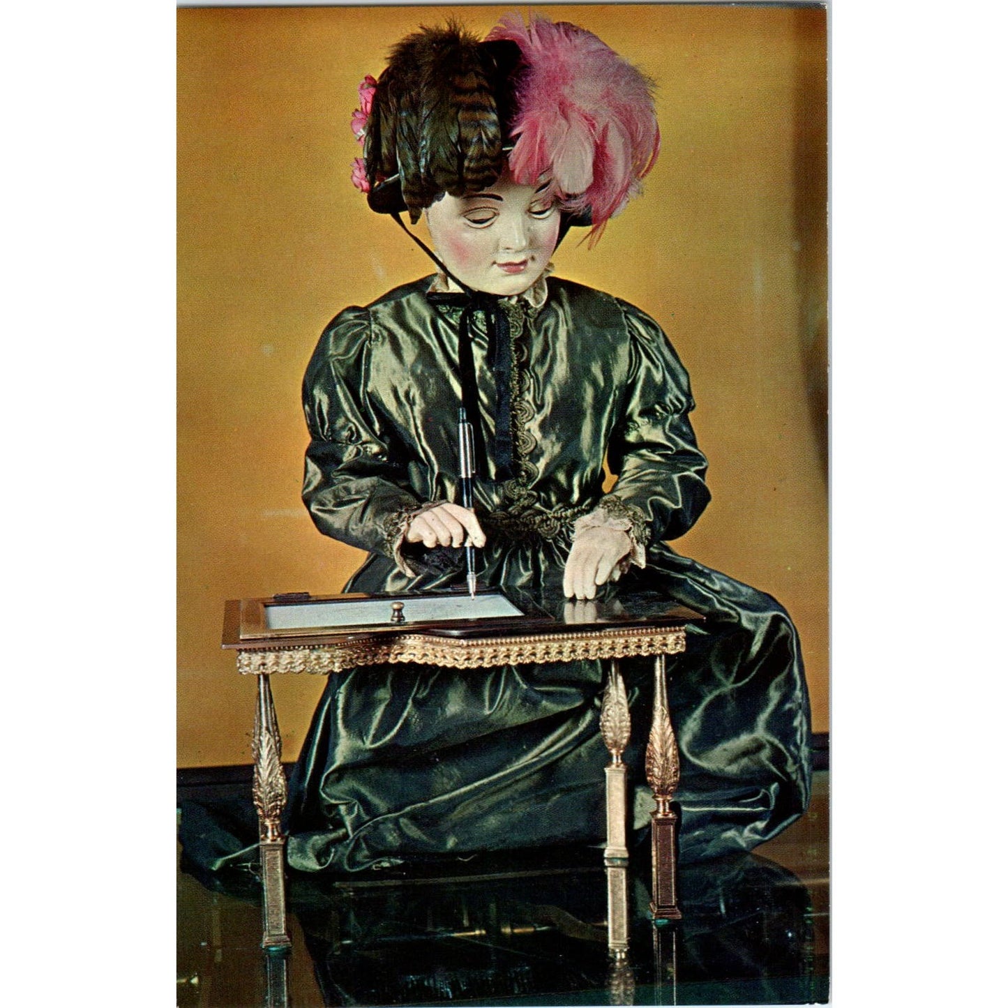 Mechanical Doll - Science Museum Franklin Institute Philadelphia Postcard PB6