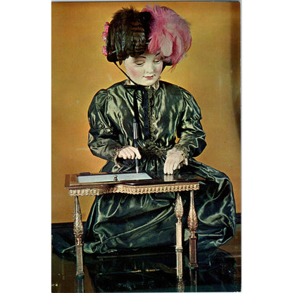 Mechanical Doll - Science Museum Franklin Institute Philadelphia Postcard PB6