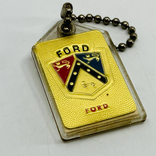 RARE 1930s FORD MOTORS CREST KEYCHAIN Grand at Victoria St. Paul MN SB7