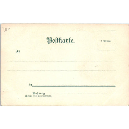 Johann Wolfgang Von Goethe - Original Postcard TJ7-RP1