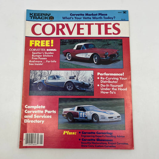 1983 Corvettes Keepin' Track Magazine 1st Issue Re-Curving Distributor TG1