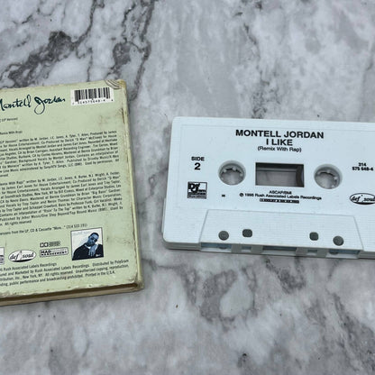 Montel Jordan - Falling Cassette Tape Single TJ4