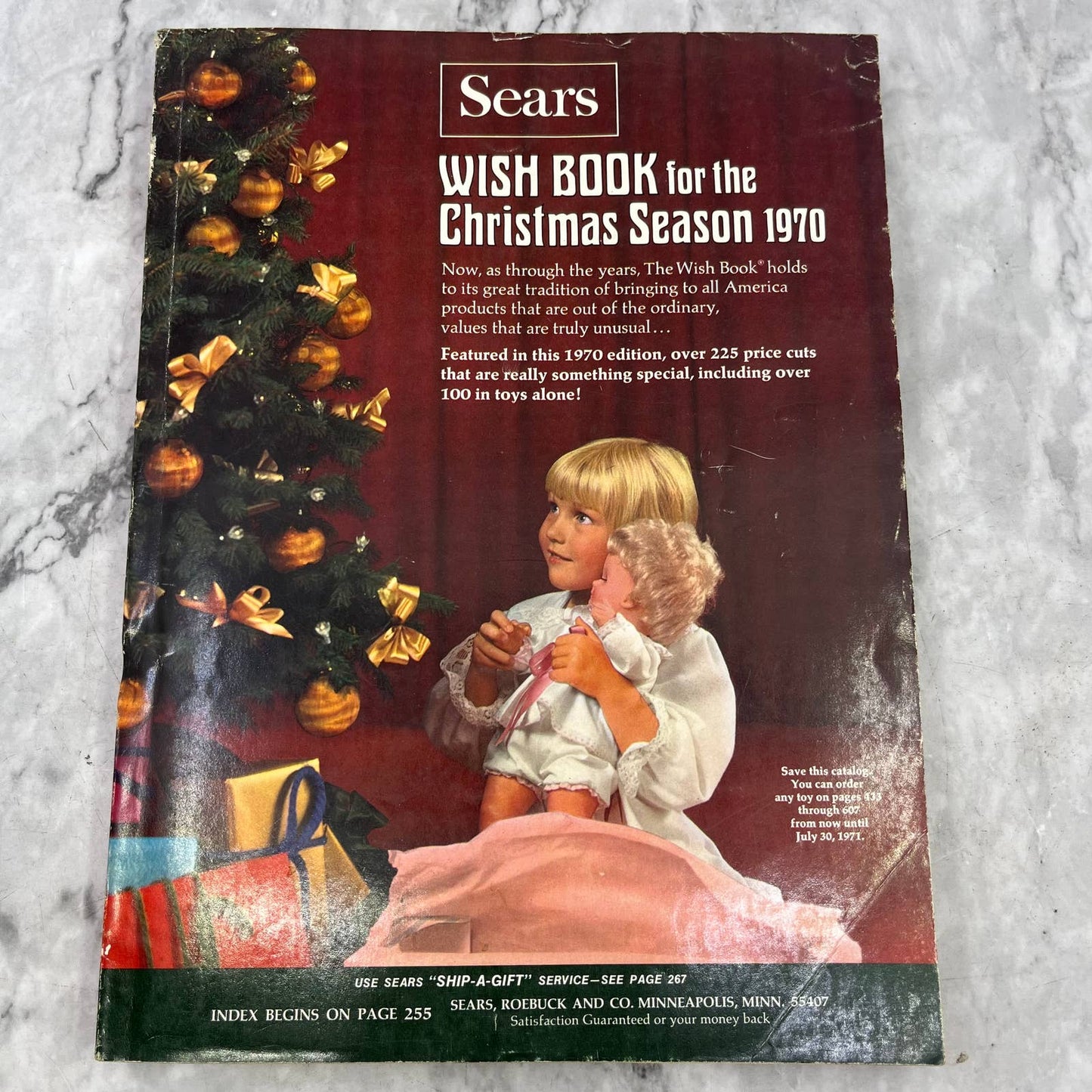 Sears Wish Book Christmas 1970 Catalog Toys Barbie Pooh Suess Clothes S3