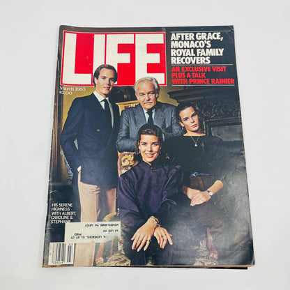 Vintage Life Magazine March 1983 After Grace, Monaco’s Royal Family Recovers TD9