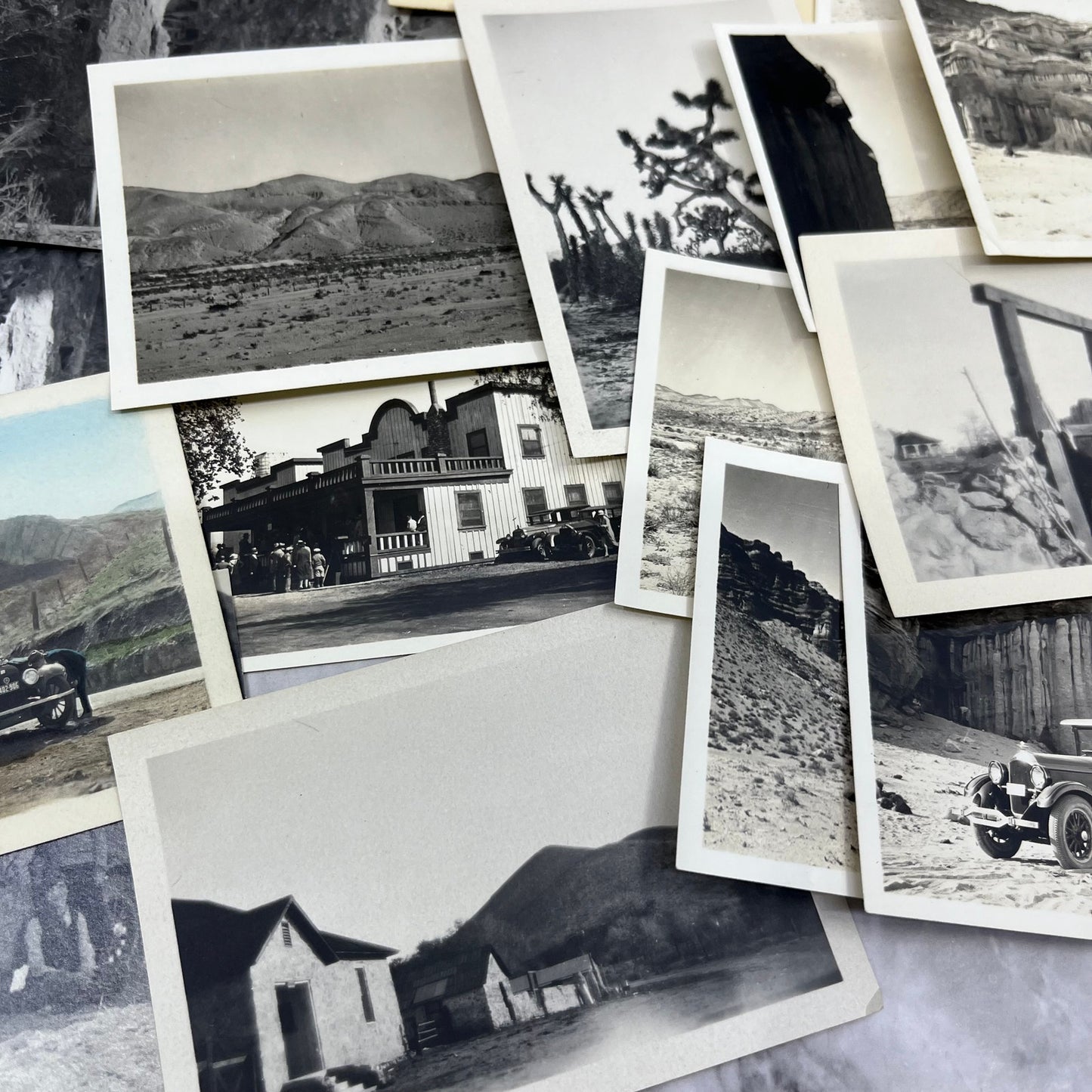 1920s Collection of Photos & Negatives Willow Springs CA Red Rock Canyon P4-8