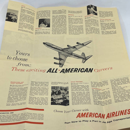 1950s American Airlines Can You Qualify for an Airline Career in the Jet Age AB8