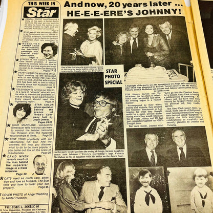 The Star Tabloid 1978 Jaclyn Smith Johnny Carson Dustin Hoffman Rollerskates FL2