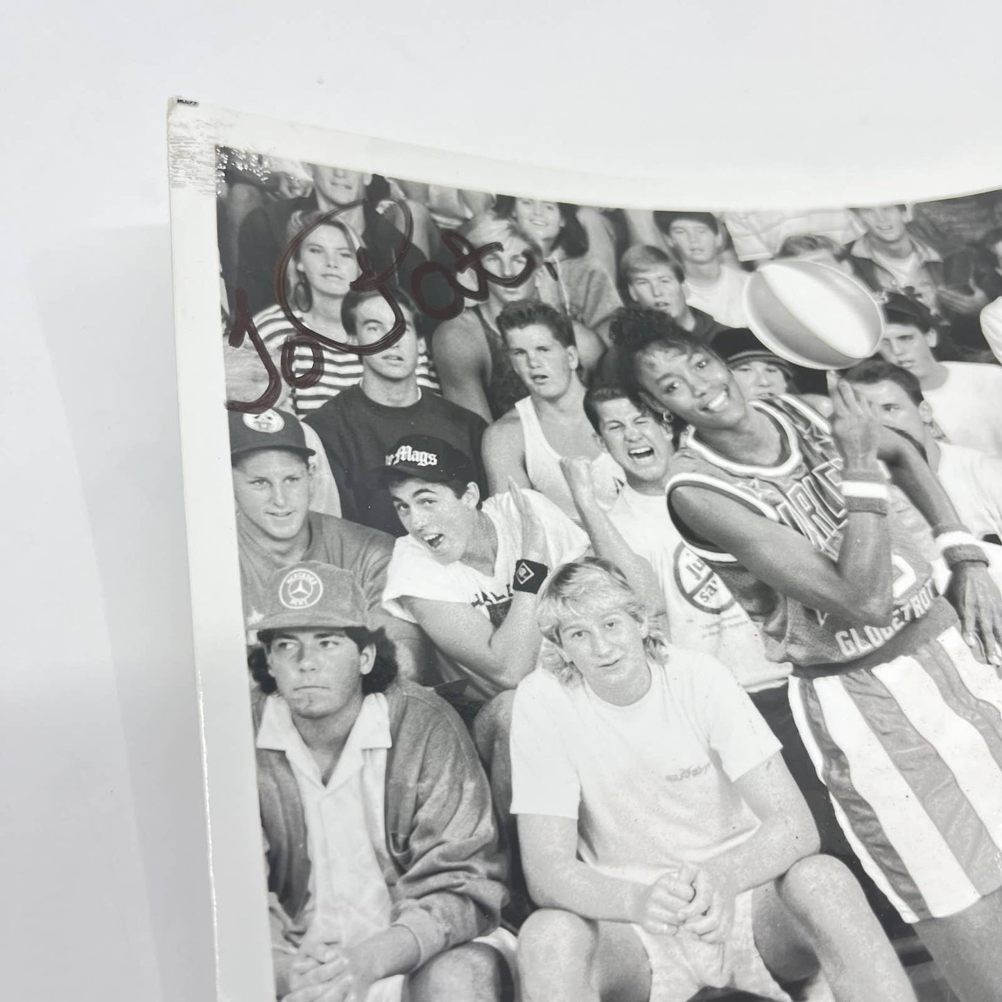 1989 Harlem Globetrotters Sandra Hodge Photo 8x10” D7