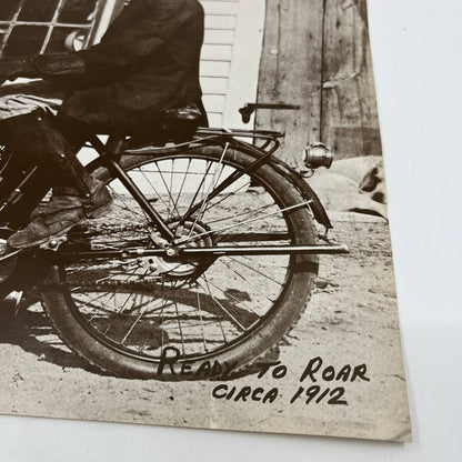 Vintage 1912 Large Indian Motorcycle Photo Print 11x14" FL5