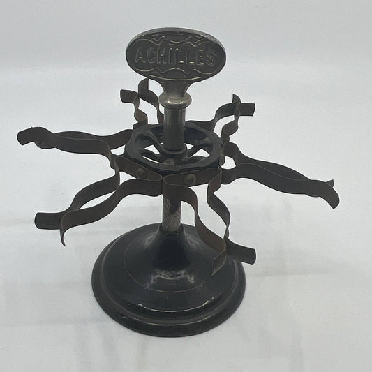c1950 Achilles Rubber Stamp Seal Holder Carousel Stand TH2