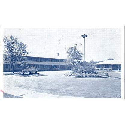 1951 Fitzsimmons Motor Court Denver Colorado Original Postcard TK1-29