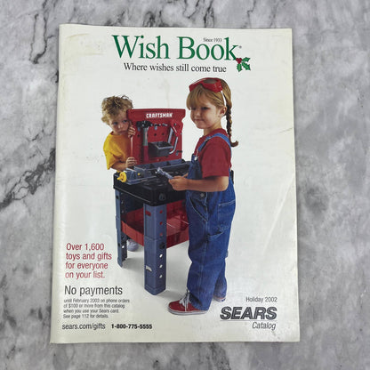 2002 Sears Christmas Wish Book Catalog Kids Toys S4