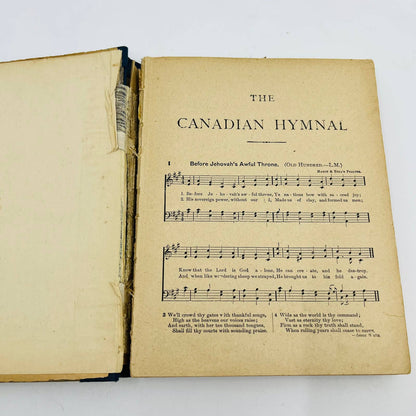 1894 THE CANADIAN HYMNAL 496 Hymns William Briggs Toronto Sunday School TD7