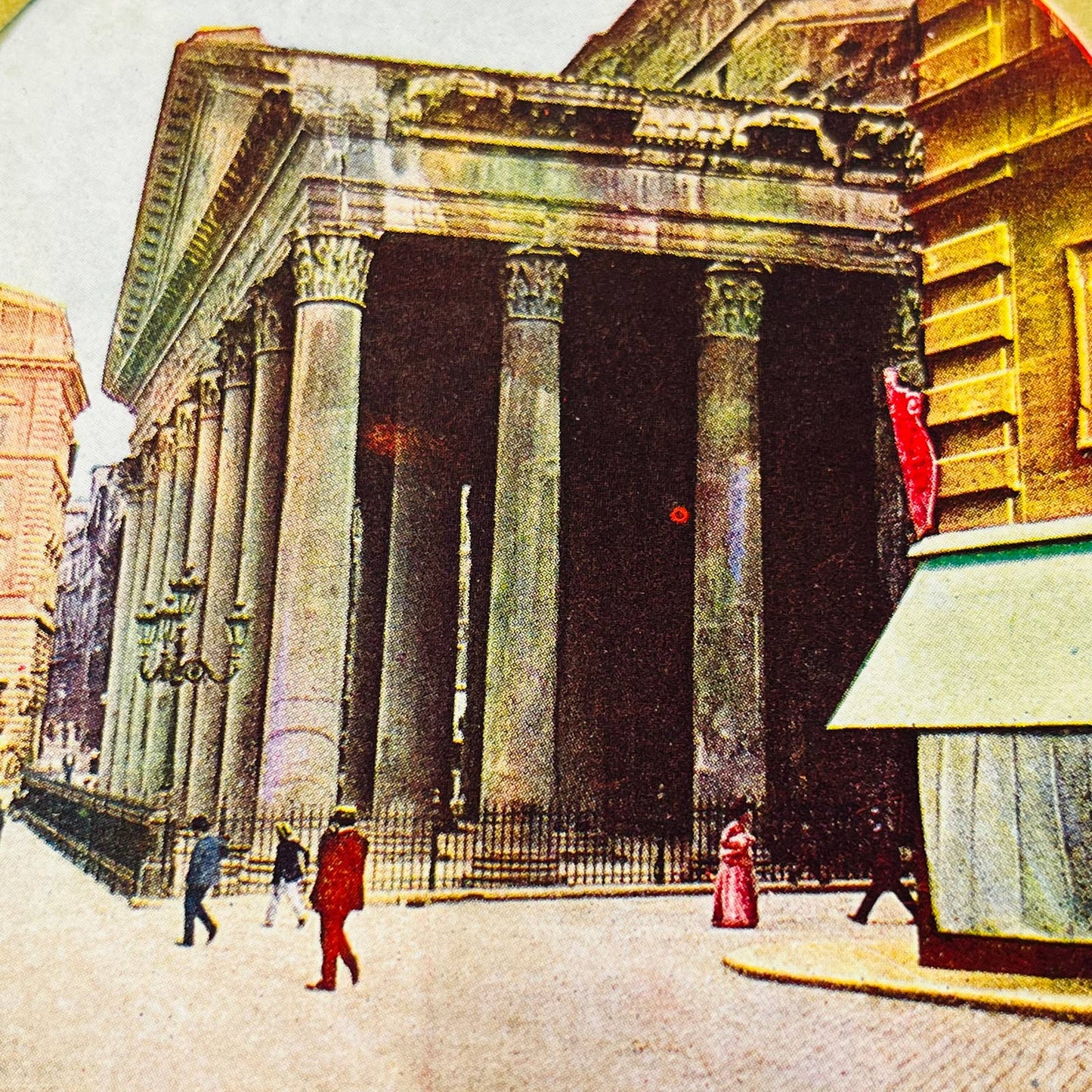 c1900 Lot of 5 ITALY Stereoview Cards Rome Milan Venice TA7-5
