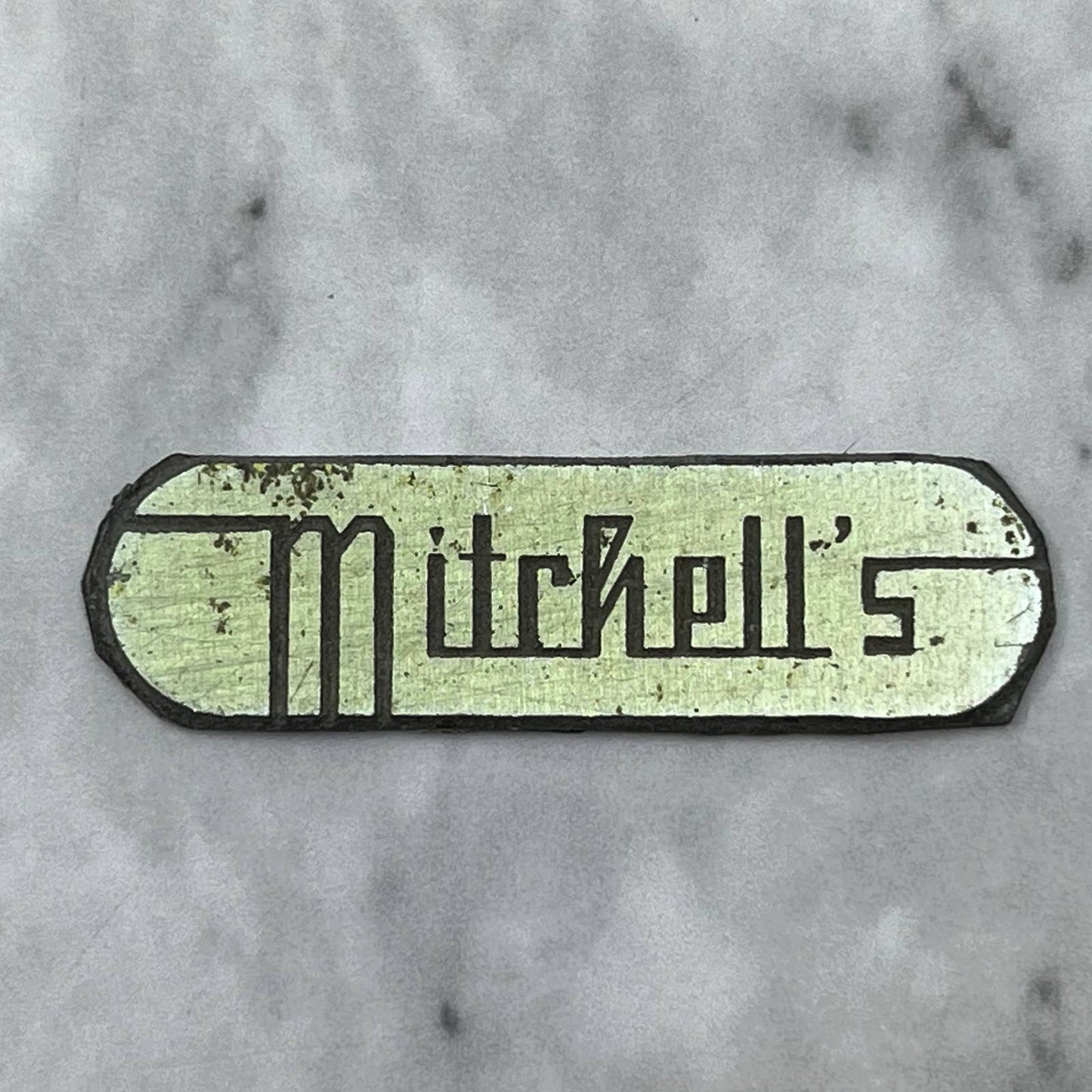 Vintage Printing Letterpress Printers Block Plate Mitchell’s SE821
