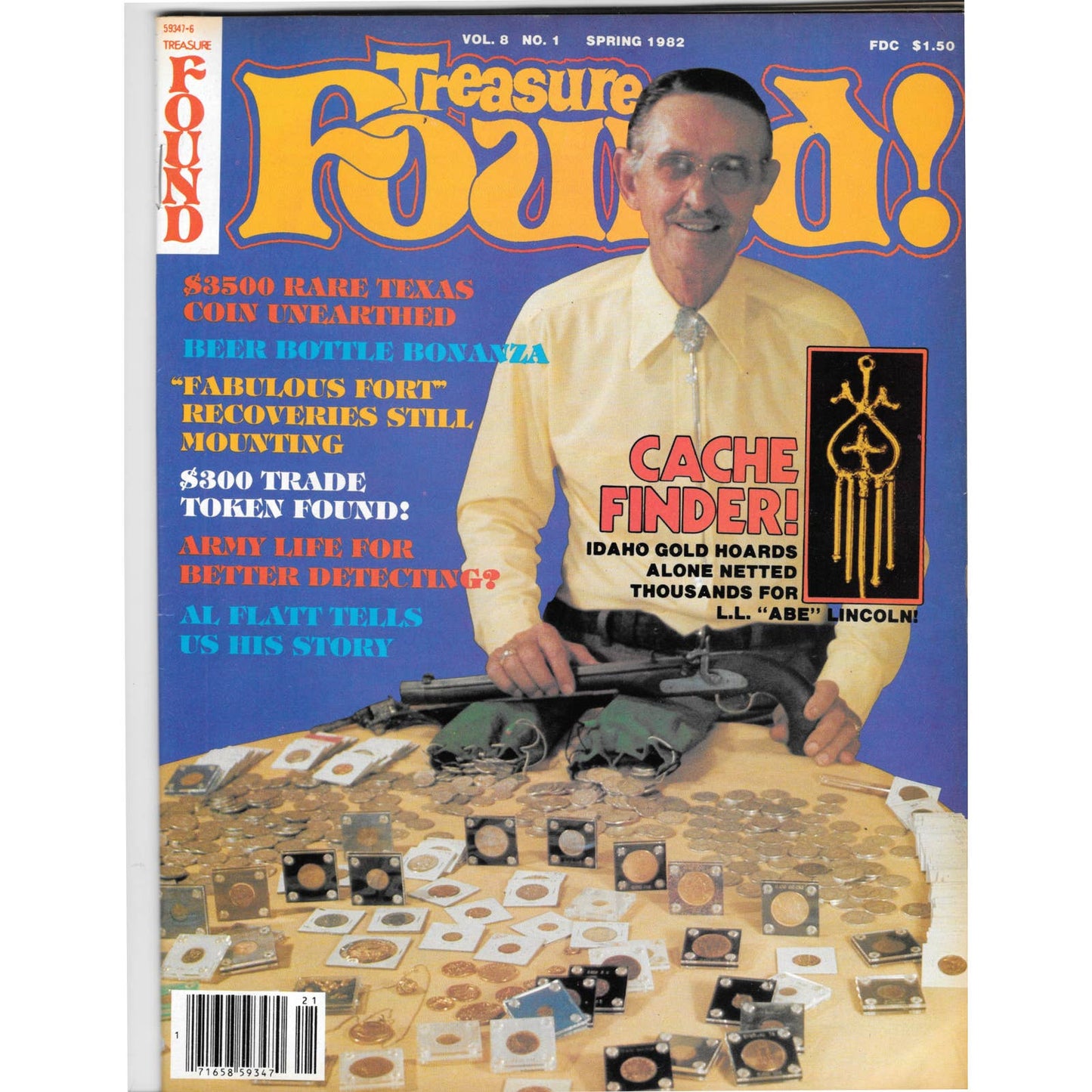 Treasure Found Magazine - Treasure Hunting Gold Metal Detecting Spring 1982 M4