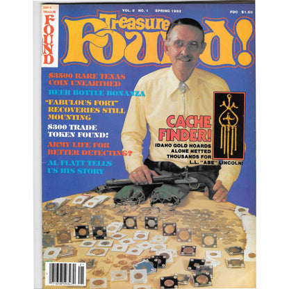 Treasure Found Magazine - Treasure Hunting Gold Metal Detecting Spring 1982 M4