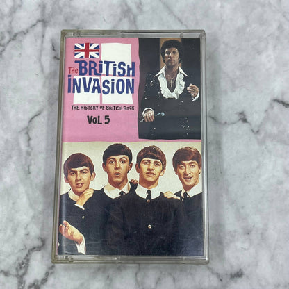 The British Invasion Vol. 5 Rhino Cassette Tape TB5-12