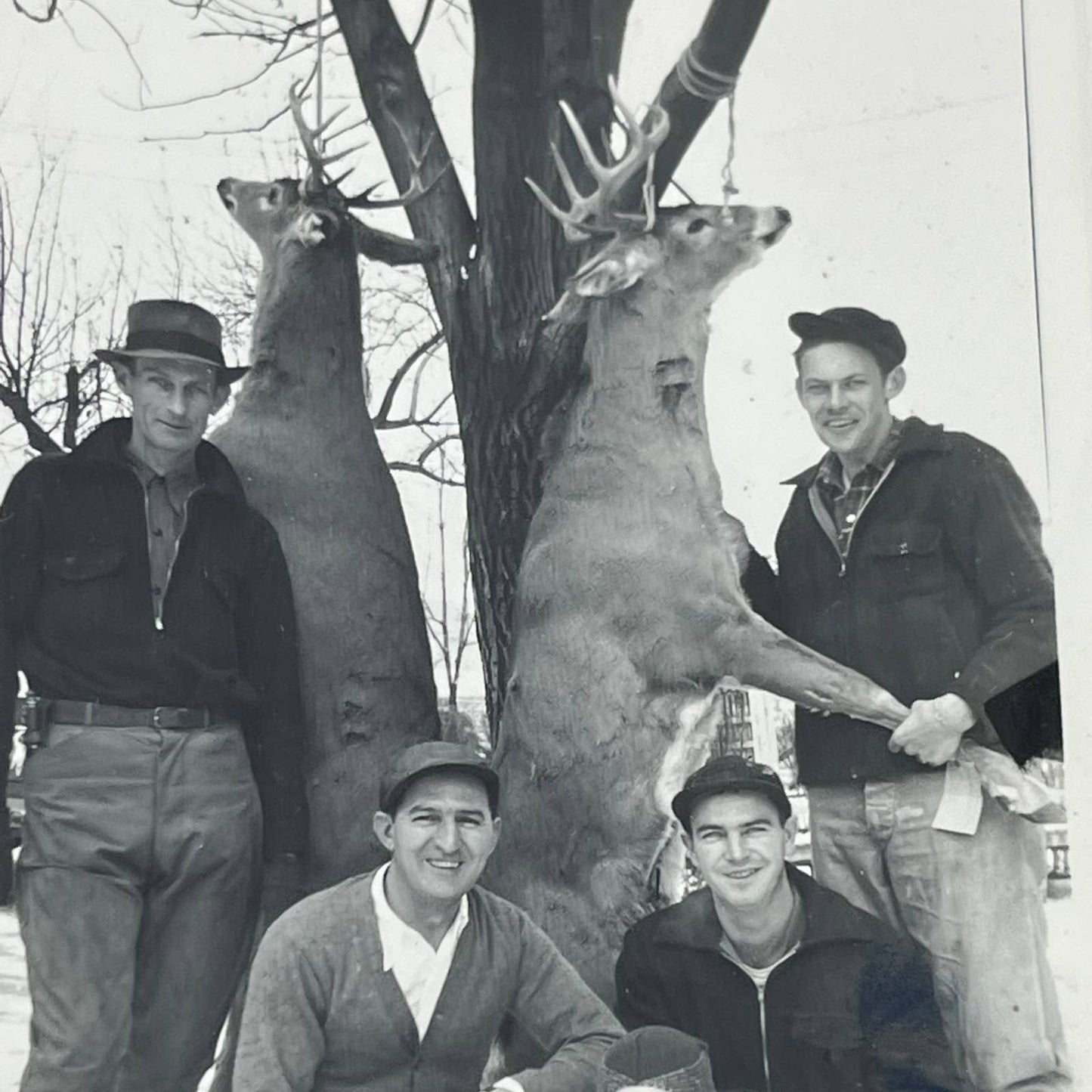 1940s Vintage Endicott NY Hunting and Fishing Photo Lot of 9 SC5