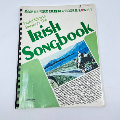 Vintage World Charts Presents IRISH SONGBOOK Piano/Vocal Sheet Music Book TE2