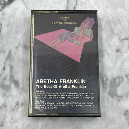 Aretha Franklin The Best of Cassette Tape TH5-37