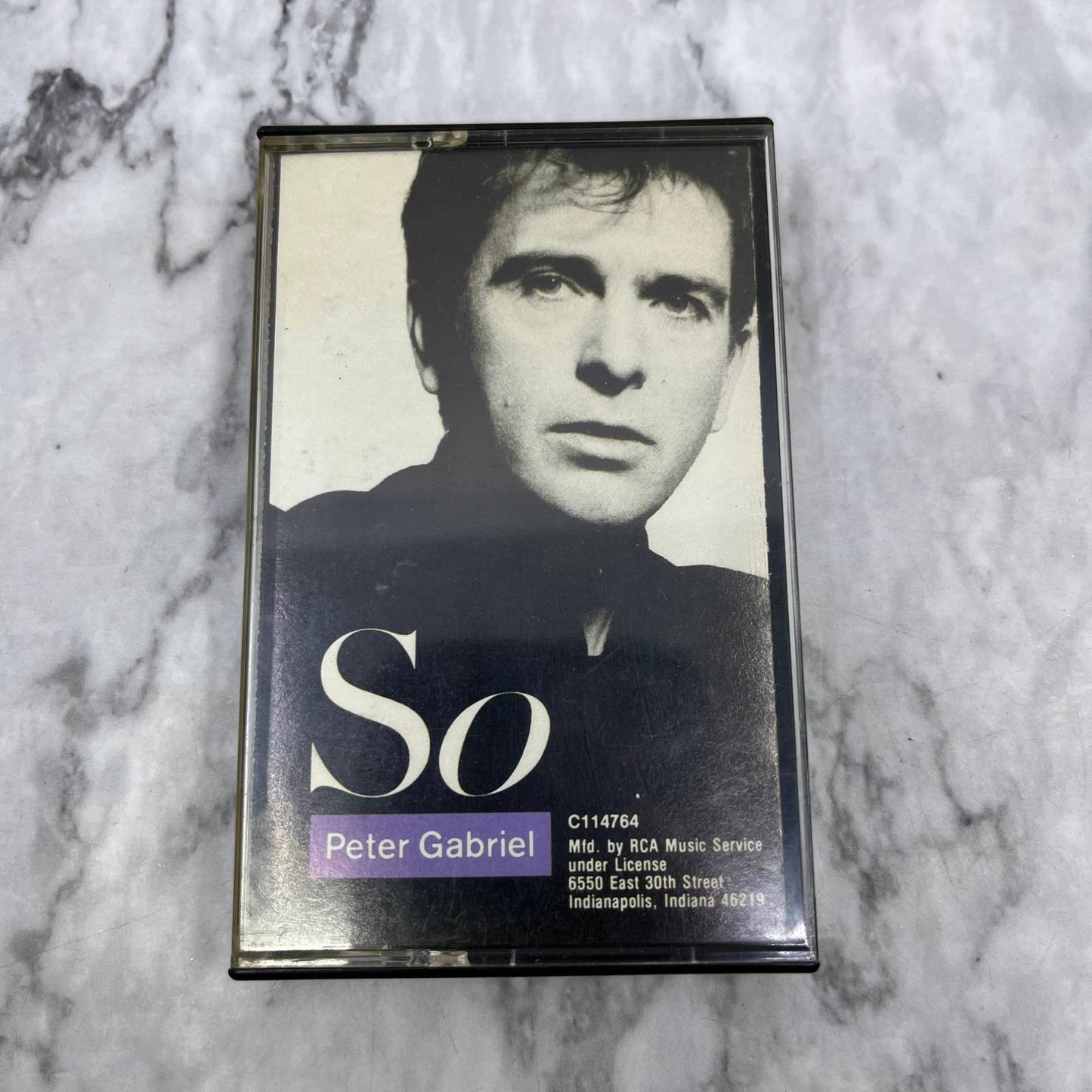 Peter Gabriel - SO - Cassette Tape TD8-70