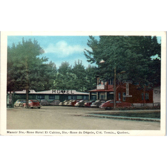 Manor Ste Rose Quebec - Original Postcard TJ7-RP2