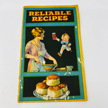 Antique 1920s Lot of 3 Calumet Baking Powder Cookbooks Reliable Recipes BA3