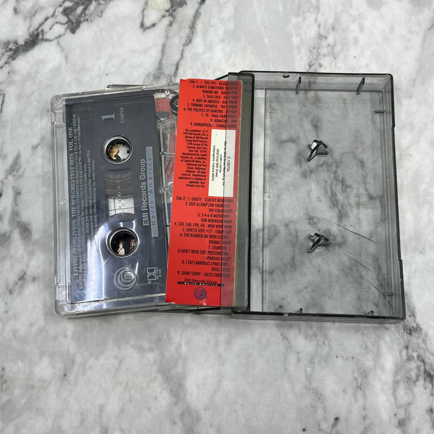 Living in Oblivion The 80s Greatest Hits Compilation Cassette Tape TJ6-79