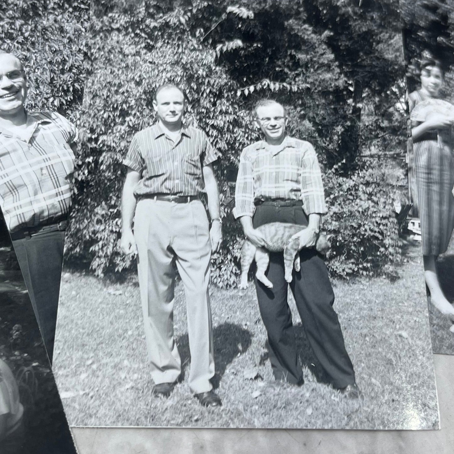 1956 Collection of Photos & Negatives Warren Dean Black With His Cat P4-9
