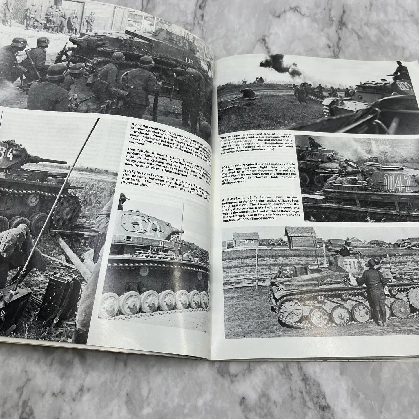 Panzer Colors II Markings of the German Army Panzer Forces 1939-45 Culver TJ7
