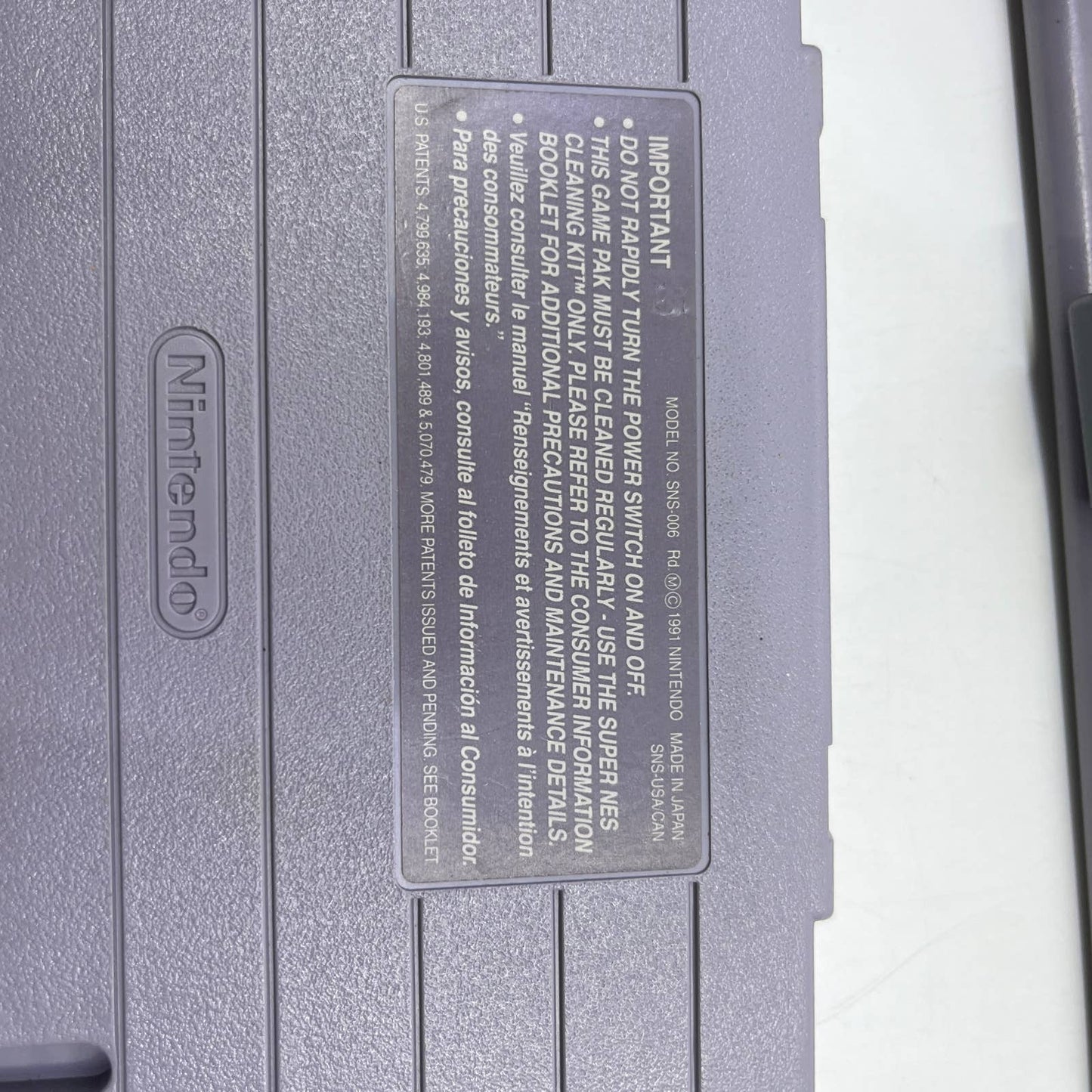 Mario Paint Super Nintendo SNES w/ Mouse Controller & Pad TH8