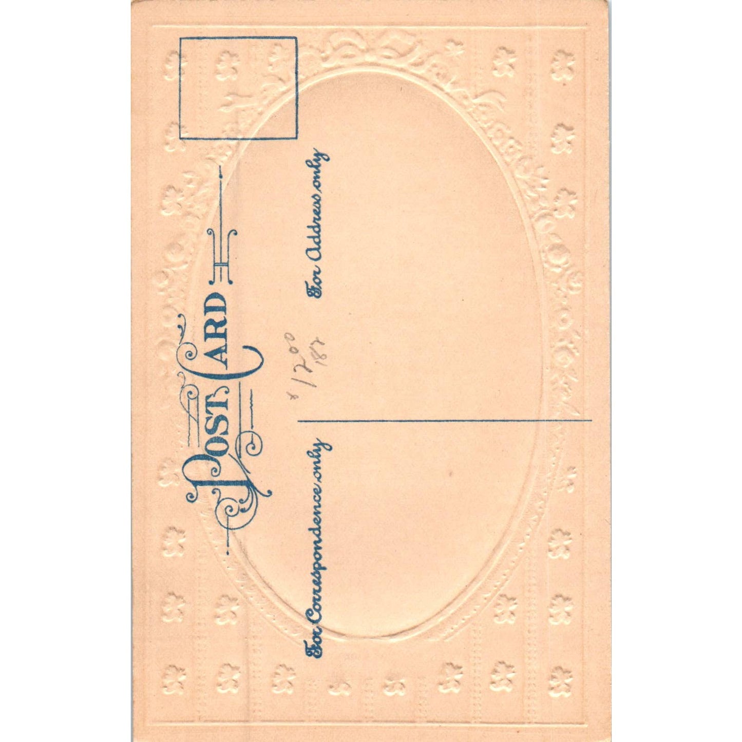 Am I Glad I Met You Victorian Couple Romance Original Postcard TK1-P18