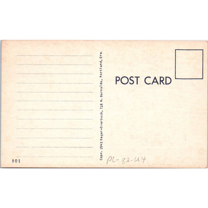 WW2 Too Good To Be True! Army Life No.101 Hager-Overback Comic Postcard TK1-26