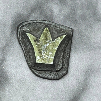 Vintage Printing Letterpress Printers Block Plate Crown Icon SE830