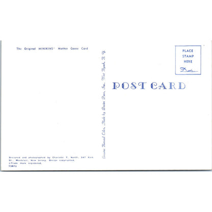 The Original Minikins Mother Goose Doll Card Original Postcard PB8