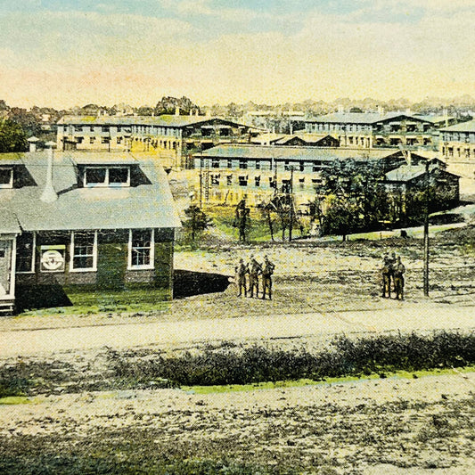 1910s WWI Army Cantonment Looking North Camp Zachary Taylor Louisville KY PA8