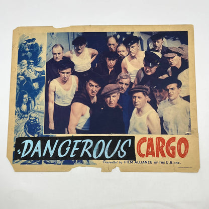 Dangerous Cargo Film Alliance of the US Inc. Lobby Card FL4