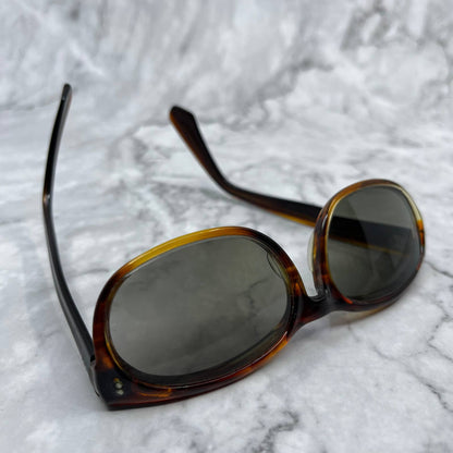 1970s RARE Bausch & Lomb Ray Ban Chad RX Sunglasses FRAMES Tortoise 5” TA9