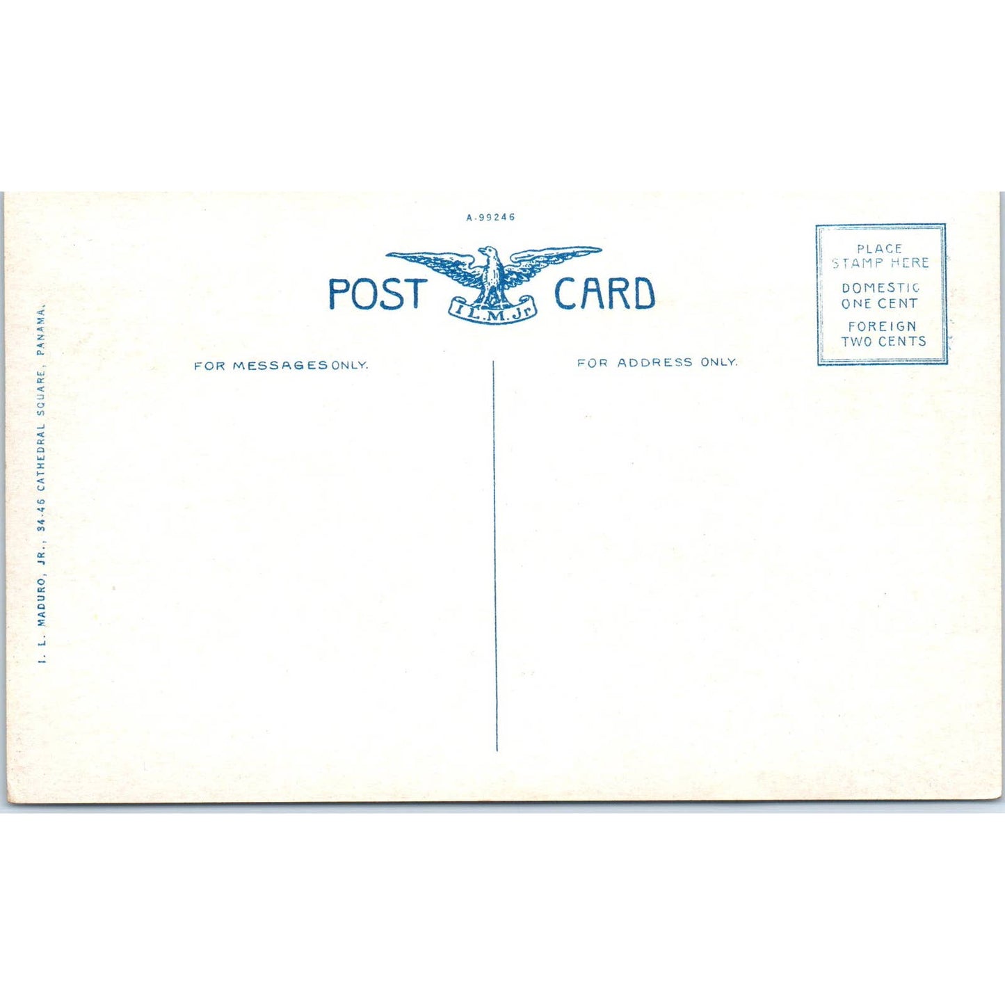 Gatun Lake Spillway Panama Canal - Original Postcard TJ7-RP3