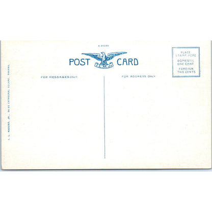 Gatun Lake Spillway Panama Canal - Original Postcard TJ7-RP3