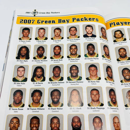 Game Day Green Bay Packers vs Detroit Lions Dec 30 2007 Program Brett Favre BA3