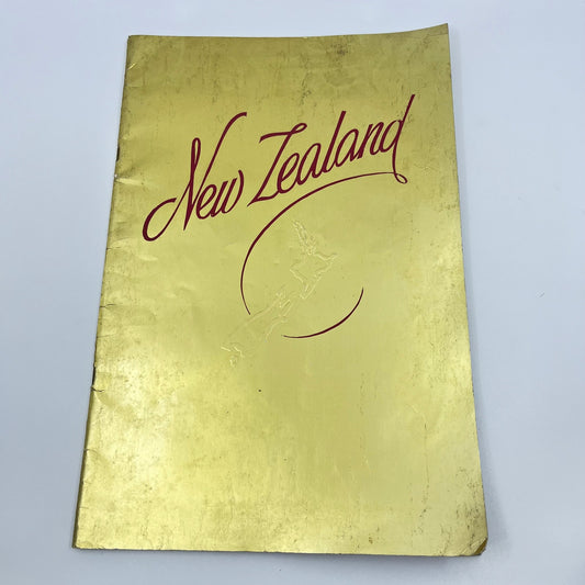 Vintage Souvenir viewbook  NEW ZEALAND 1930s-40s Auckland Christchurch V43-4